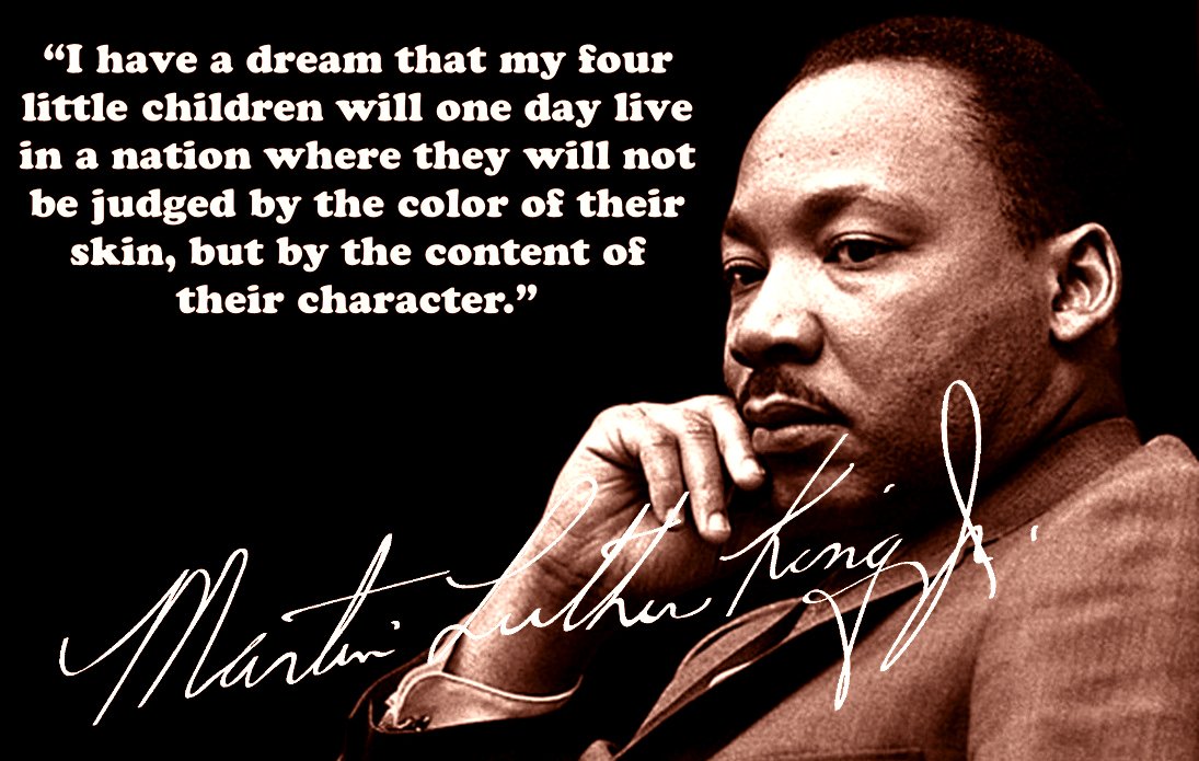 Marek Kośniowski on Twitter: &quot;“I have a dream that my four little