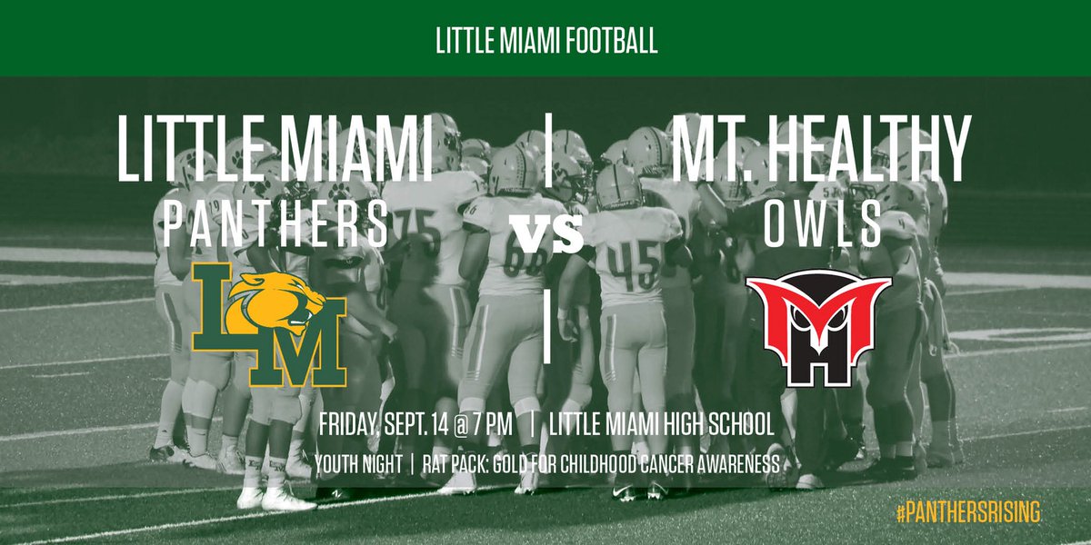 LM_Athletics's tweet image. RISE &amp;amp; shine! It’s GAMEDAY! We’re going GOLD💛 and welcoming our youth 🏈 and cheerleaders to campus! And as always, @LM_Bands &amp;amp; @LmhsRatpack bringing the NOISE🔋📶! 

#PanthersRising🔰🐾