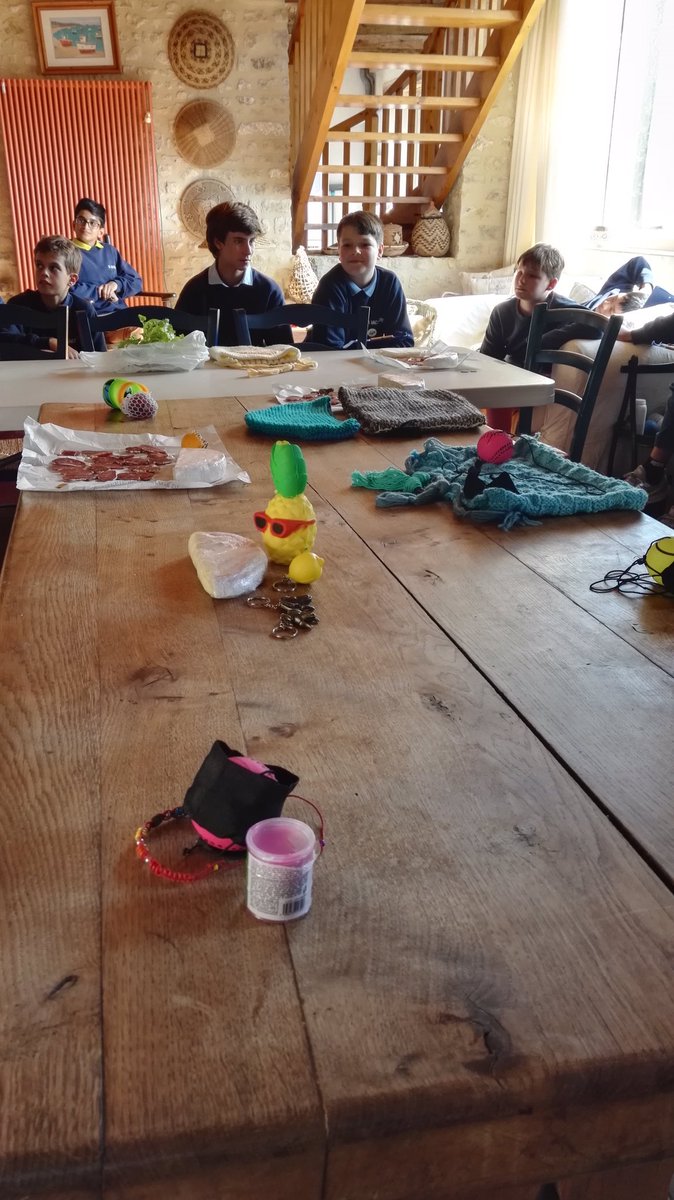 dalelearning's tweet photo. The boys have been busy! Visit to cider farm, cheese tasting, shopping at the market and last swim in the sea #LaVacquerie https://t.co/lnNaq68HIe