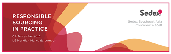 SedexCSR's tweet photo. Sedex's annual Southeast Asia Conference registration is now open, and early bird tickets are still available! Click here for an updated agenda and tickets: https://t.co/HizMXgsUnF https://t.co/nvG0RLvj45