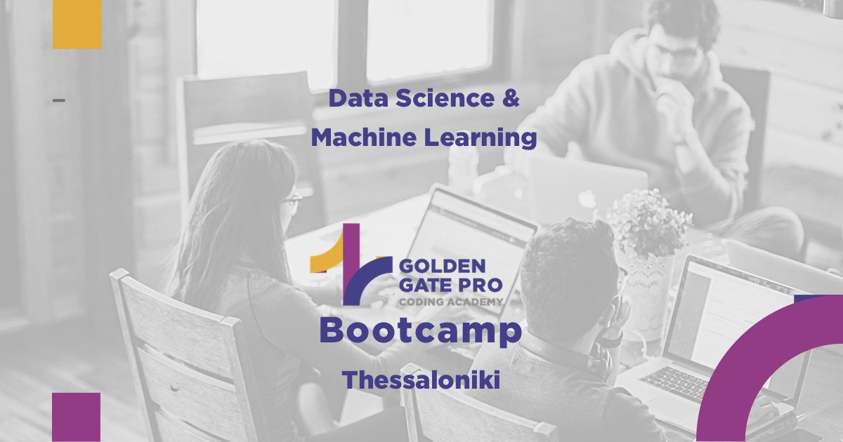 GoldenGatePros's tweet photo. Become a master of #DataScience! 👨‍💼 
4 Σαββατοκύριακα όπου θα εμβαθύνεις στην εργαλειοθήκη ενός Data Scientist και στην Python. Θα κερδίσεις γνώση όλων των βασικών εννοιών και θα εφαρμόσεις όσα έμαθες στο AzureML. #machinelearning 
Κλείσε θέση!  👉https://t.co/5q4JY20Nin https://t.co/Y5cMO4lzk2
