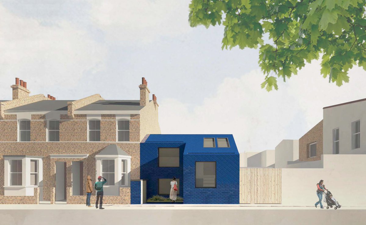 almanac_arch's tweet image. Planning granted on The Blue House! alma-nac.com/blog/2018/6/25… @NTAplanning #urbandentistry #microarchitecture #londonhousing