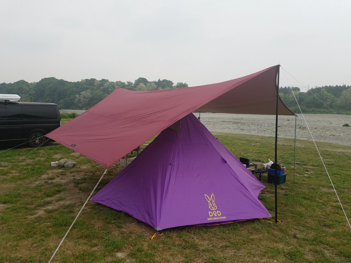 ট ইট র ひで丸 最近ずっとこのスタイル 雨でも楽しめるんだな まあ台風でもキャンプいっちゃう方だからよっぽどじゃなければどんな天候でもキャンプはたのしいのですよ Dod ドッペルギャンガーアウトドア ワンポールテント カンガルースタイル ট ইট র ひで丸 最近ずっとこのスタイル 雨でも楽しめるんだな まあ台風でもキャンプいっちゃう方だからよっぽどじゃなければどんな天候でもキャンプはたのしいのですよ Dod ドッペルギャンガーアウトドア ワンポールテント カンガルースタイル