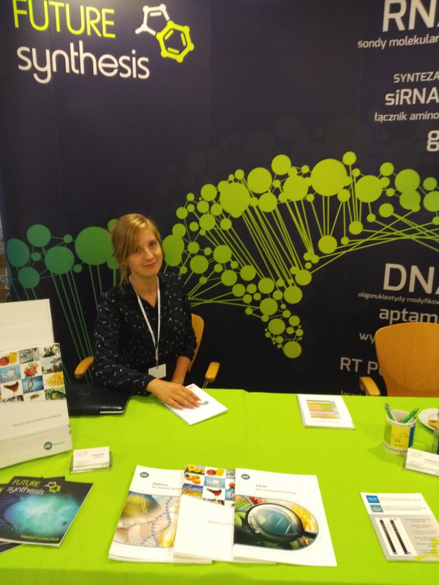 FUTUREsynth_pl's tweet image. Drużyna Future Synthesis na IX Zjeździe Polskiego Towarzystwa Genetyki Człowieka w Bydgoszczy. Zapraszamy do rozmowy z naszymi konsultantami!