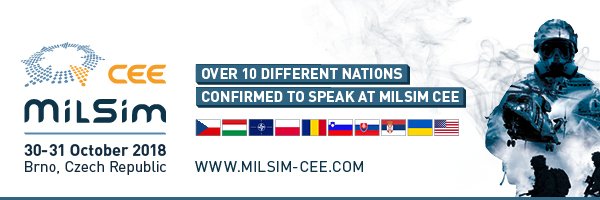 MilSim_Events's tweet photo. What’s the latest on #tactical #simulation? Find out at MilSim CEE in #Brno in Oct: https://t.co/KgV58NhqIB #Military #defense https://t.co/a2tVoXsPyv