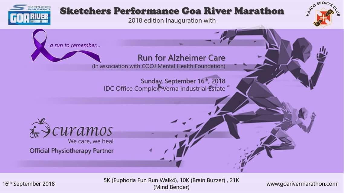 Curamos_Physio's tweet photo. @Curamos_Physio is the Official #Physiotherapy Partner for #RunforAlzheimerCare organized by #SketchersPerformance #GoaRiverMarathon on Sep,16th at #Goa. Contact Us for Pre Run Conditioning Tips.

#PhysiotherapyPartner #Alzheimer #Alzheimers #RuntoRemember #WorldPTDay https://t.co/bqVMo6bd7R
