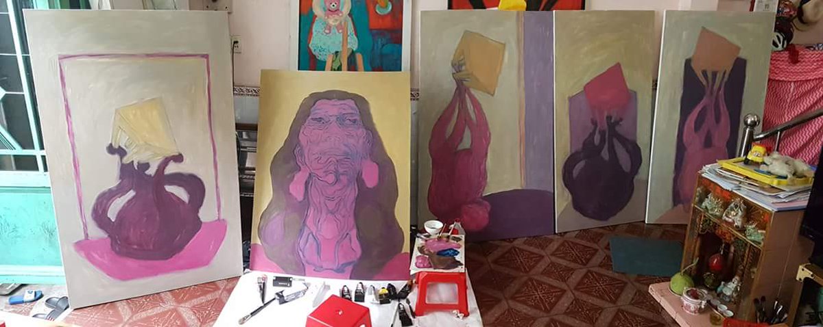 CongThanhArtist's tweet photo. Working place. https://t.co/Y0R267bF9M