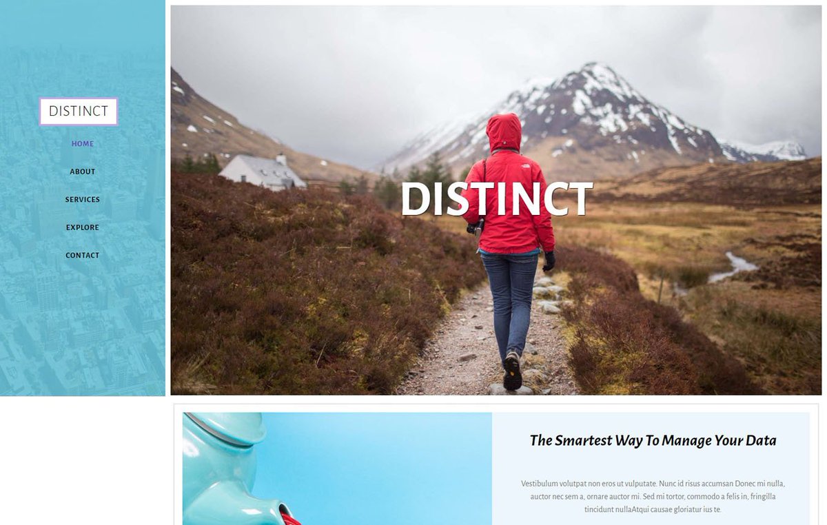 W3Layouts's tweet photo. Distinct Multi-purpose Bootstrap Responsive Web Template
#Bootstrap #Responsive #HTML5 #BootstrapTemplates #ResponsiveTemplates #CSS3 #Webdesign #WebTemplate
https://t.co/m4QnkecxWm https://t.co/kpgQ44hYnN