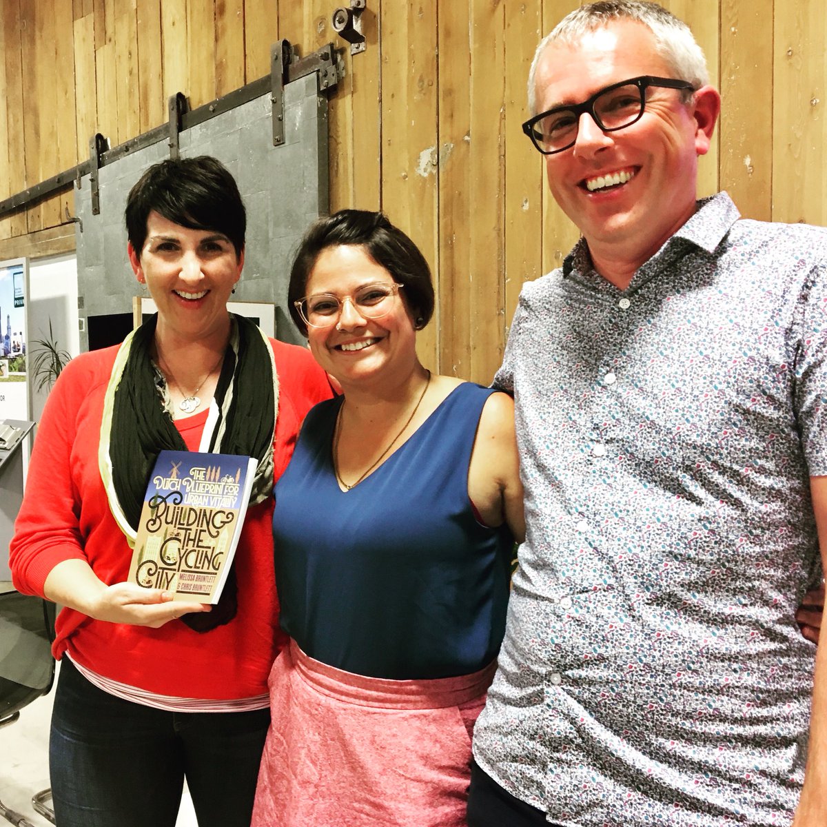 streets4ppl's tweet photo. Catching the launch of Building the Cycling City! #modacity https://t.co/2ZhvRpDJGd