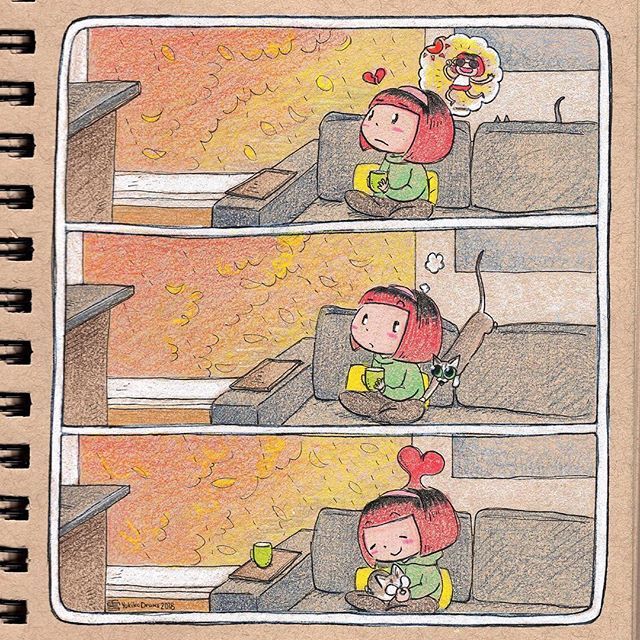 yukikodraws's tweet photo. Autumn
#goodbyewarmweather #wintercat #cuddleseason
-
#doodling #illustration #drawing #art #comic #dailydoodle #dailycomic #sketch_daily #artoftheday #illustrator #instaart #instaartist #doodlegram #relatabledoodles #doodlesofinstagram #funnydoodles #vancouver #γ€γ©γΉγ #β¦ https://t.co/S7Q2kcjoNQ