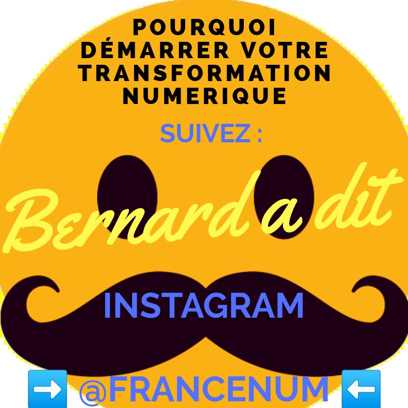 👍 Nouveau: Découvrez les arguments chiffrés pour accélérer votre #transformationnumérique ✔️ sélectionnés et analysés par notre veilleur #BernardADit ➡️ sur le compte Instagram #FranceNum ⏩ instagram.com/francenum #️⃣ #TransfoNum #infographie #data #entreprise #TPE #PME
