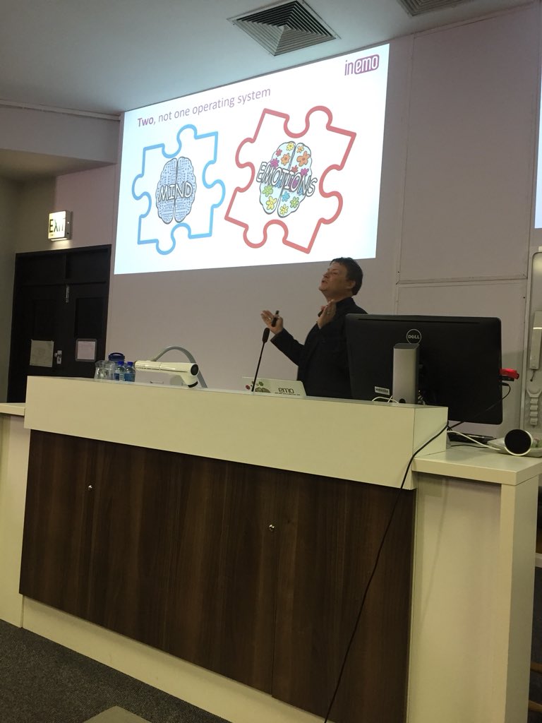 stashwashere's tweet image. ‘Emotional intelligence will be the only survival against artificial intelligence ...’ ... ‘Without emotional engagement there is no endurance ...’ #neuroknowledge #neuroknowledgeinbusiness The whole talk is a quote. Thanks, @rafalohme This spoke to me on so many levels.