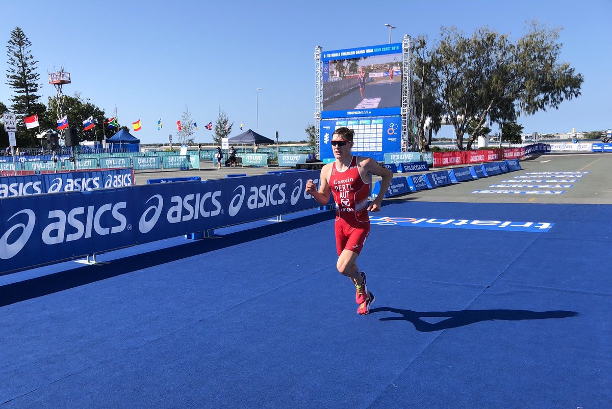 Lukas Pertl holt 18. Platz bei U23-WM! 💪
#triaustria #WTS10Years #WTSGoldCoast