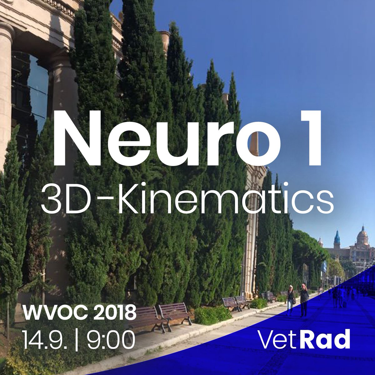 vetrad_partners's tweet photo. Today we start early @ 5th World #Veterinary #Orthopaedic Congress! 🚀
👉 Where? WVOC 2018 in #Barcelona, Auditorium: NEURO 1
👉 When? 14.9.2018, 09:00
👉 Animated in vivo 3D-Kinematics of the lumbosacral region in german #shepherd dogs using biplanar #cineradiography
#wvoc https://t.co/43EYZFhBCk