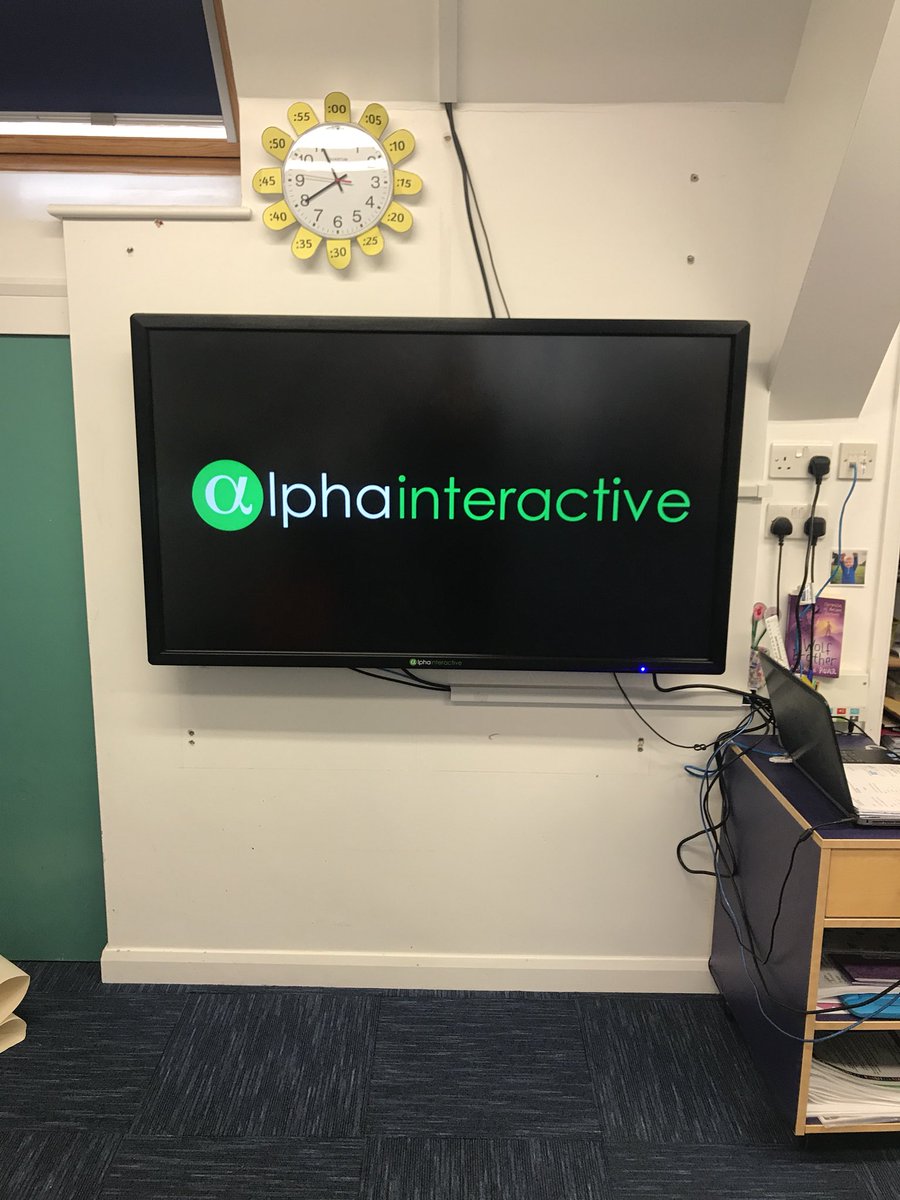 ColdAstonSchool's tweet image. Thank you to our PTA for class 4’s spangly new interactive screen #PTA #alphainteractive