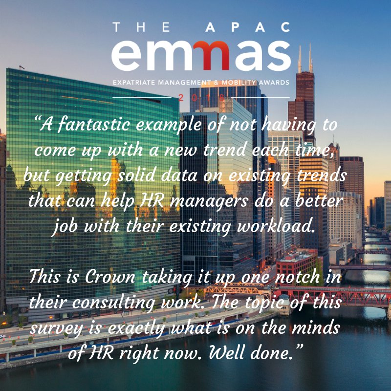 FEMglobal's tweet photo. Congratulations to @CrownMobility for winning Thought Leadership – Best Survey or Research Study of the Year!

#FEMEMMAs #FEMAPAC https://t.co/k70rI5y7n0