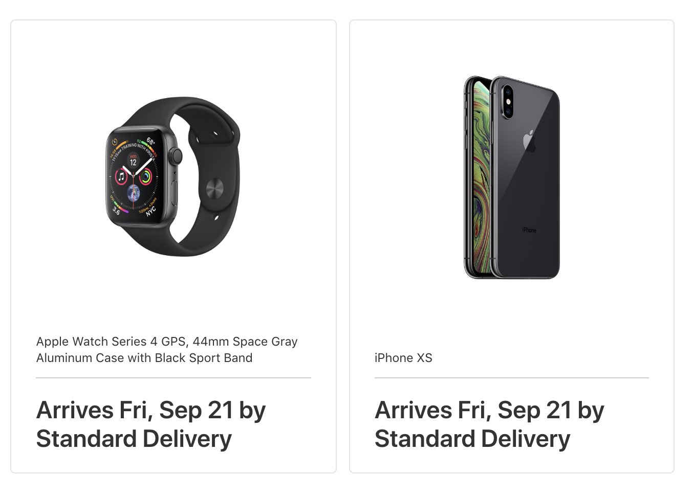 Apple Watch Series 4 (GPS, 44MM) - Space Gray Aluminum