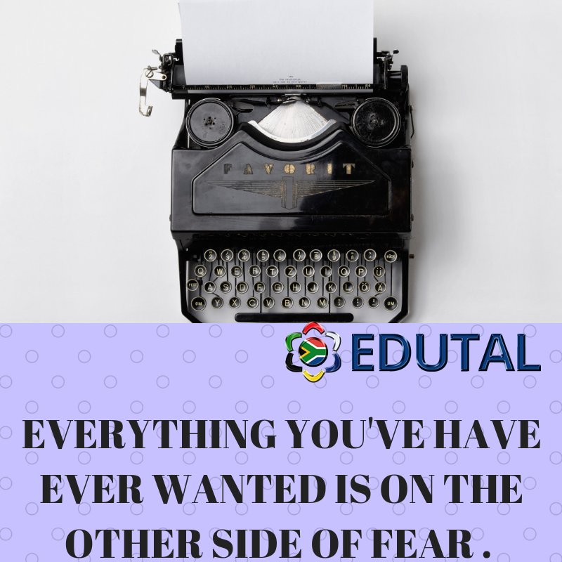 EdutalLtd's tweet photo. Remember your dreams and fight for them. 
You must know what you want from Life. 
There is just one thing that makes your dream become impossible: the fear of failure https://t.co/UitwMUuhTk