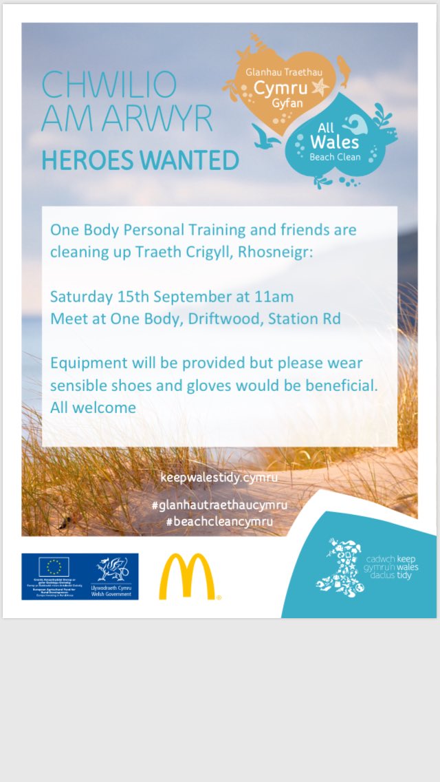 RhosActivities's tweet photo. Glanhau’r traeth Crigyll, Clean up of Crigyll beach #beachcleancymru https://t.co/IrzuoI1kQh