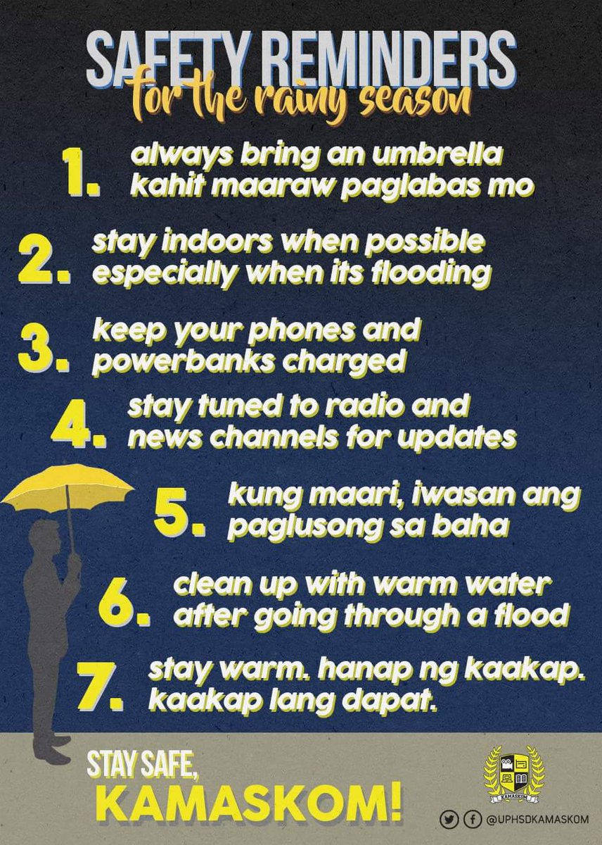 UPHSDKamaskom's tweet photo. Just a friendly reminder from your KAMASKOM! 🌟 https://t.co/6Yc9pYHKtV