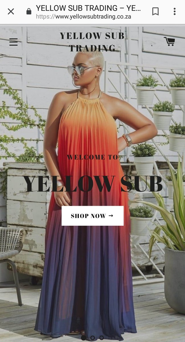 yellow trading dresses