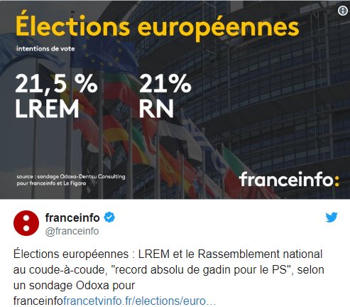 Elections Européennes : Premier Sondage... DnCYm8XXsAA4n5M