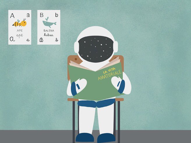 «Consumate esistenze normali. Vivete le esperienze in sé, non il vezzo di raccontarle. Accettate l’ipotesi di rimanere a guardare. Scoprirete che può essere meraviglioso». 

Quanta saggezza nel testo di <a href="/CarloLoforti/">Carlo Loforti</a> per <a href="/FuturaCorriere/">FuturaCorriere</a> 🚀 

L'illustrazione è di Maria Mangiapane