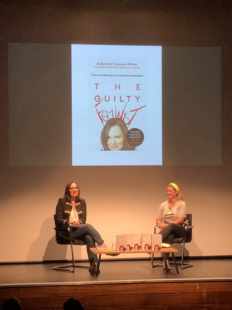 Zoe_Fitz09's tweet photo. Great show last night for @DeborahFW’s book launch - The Guilty Feminist @GuiltFemPod #Brighton #ImAFeministBut https://t.co/PrTbwZ26ef