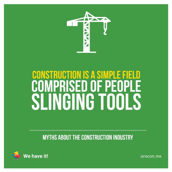 OROCON_PRIME's tweet photo. Do you believe this myth? Here's why you shouldn't. #orocon #construction_myths #construction #construction_management #BIM
https://t.co/Cmk1bhcOuP https://t.co/xsEQsd1qnL