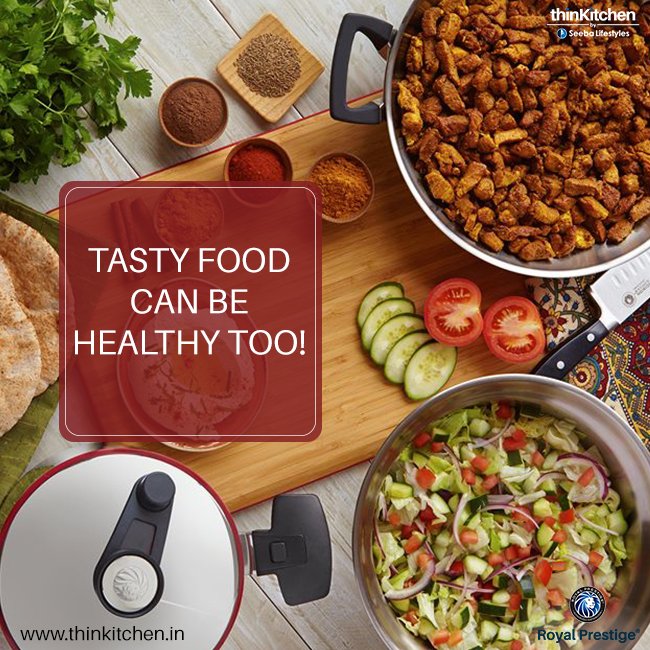 thinKitchen's tweet photo. Who wouldn’t love to cook if the cookware looked this pretty!
Our Royal Prestige cooking range not only looks amazing but it helps in oil-free and water-less cooking!

Book your FREE DEMO here - https://t.co/JPtPEFLtbL

#healthyfood #goodfood #healthycooking #oilfreecooking https://t.co/2YscD9Bro2