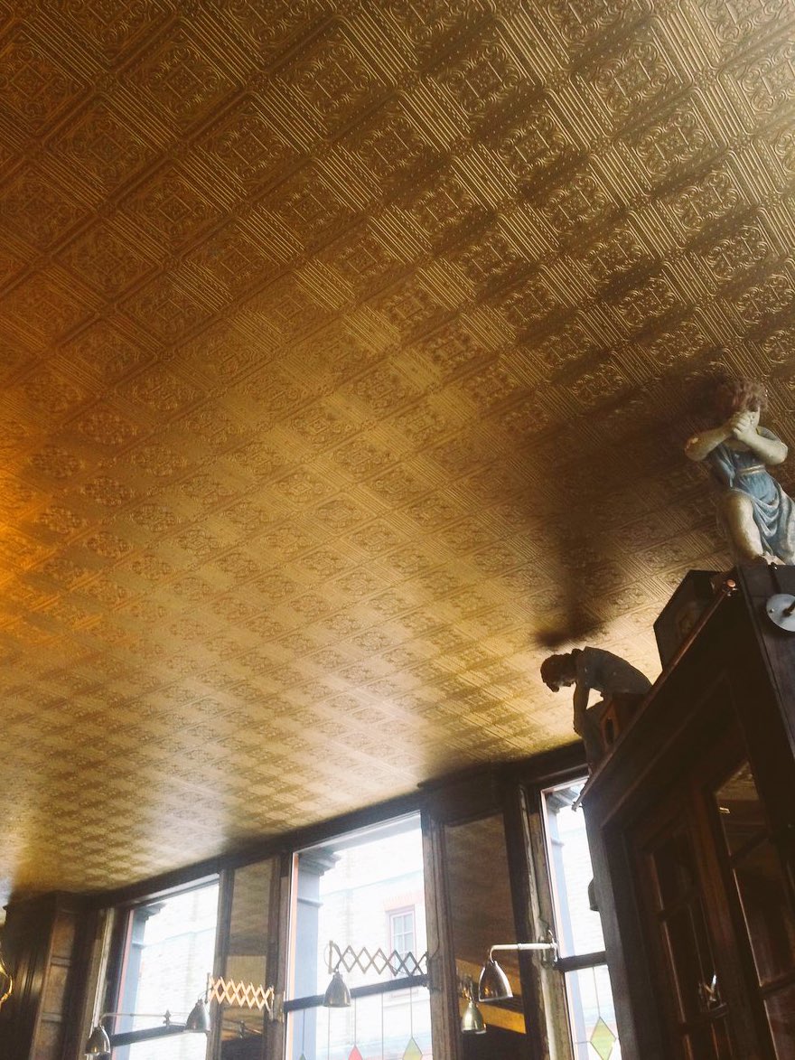 Anaglypta On Twitter Golden Turner Tile On The Ceiling In The