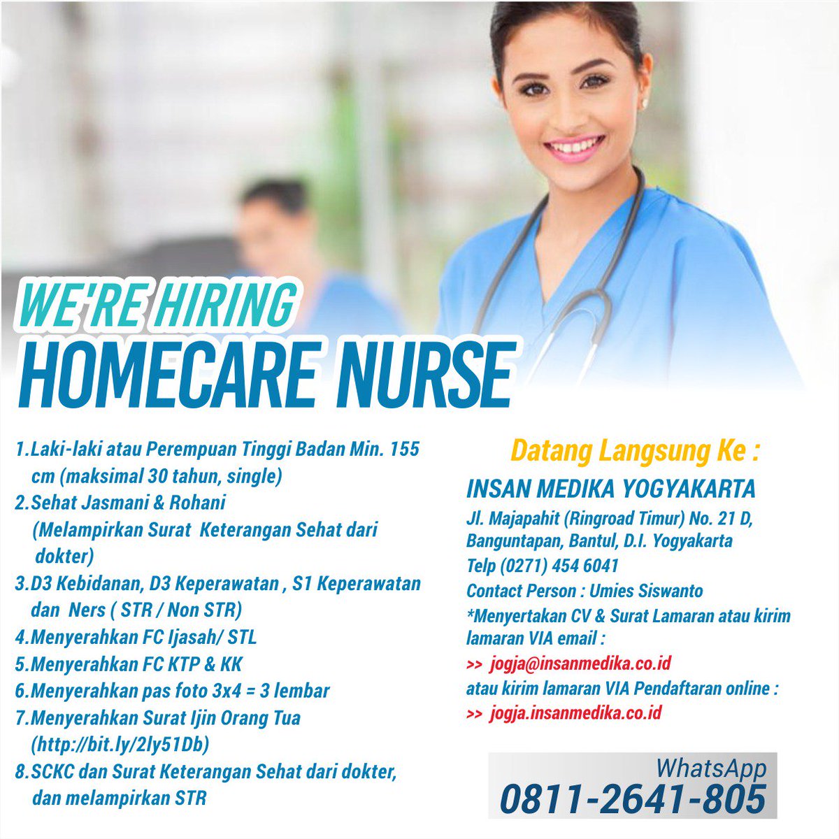 Tarif Perawat Home Care Jogja
