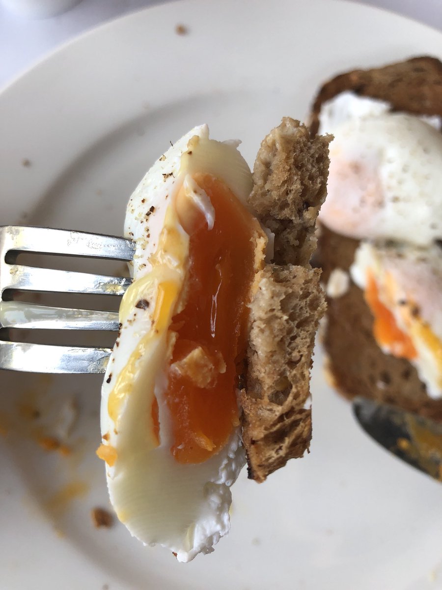 Amazing eggs for breakfast...the colour shows they were truly organic! @thehealthylivinghub
#yoga #fitness #wellness #stresscontrol #sleepmanagement #healthlyliving #lovemylife #healthylifestyle  #stayhealthy  #positivevibes #wellnessexpert #fitnessexpert #love #positive #energy