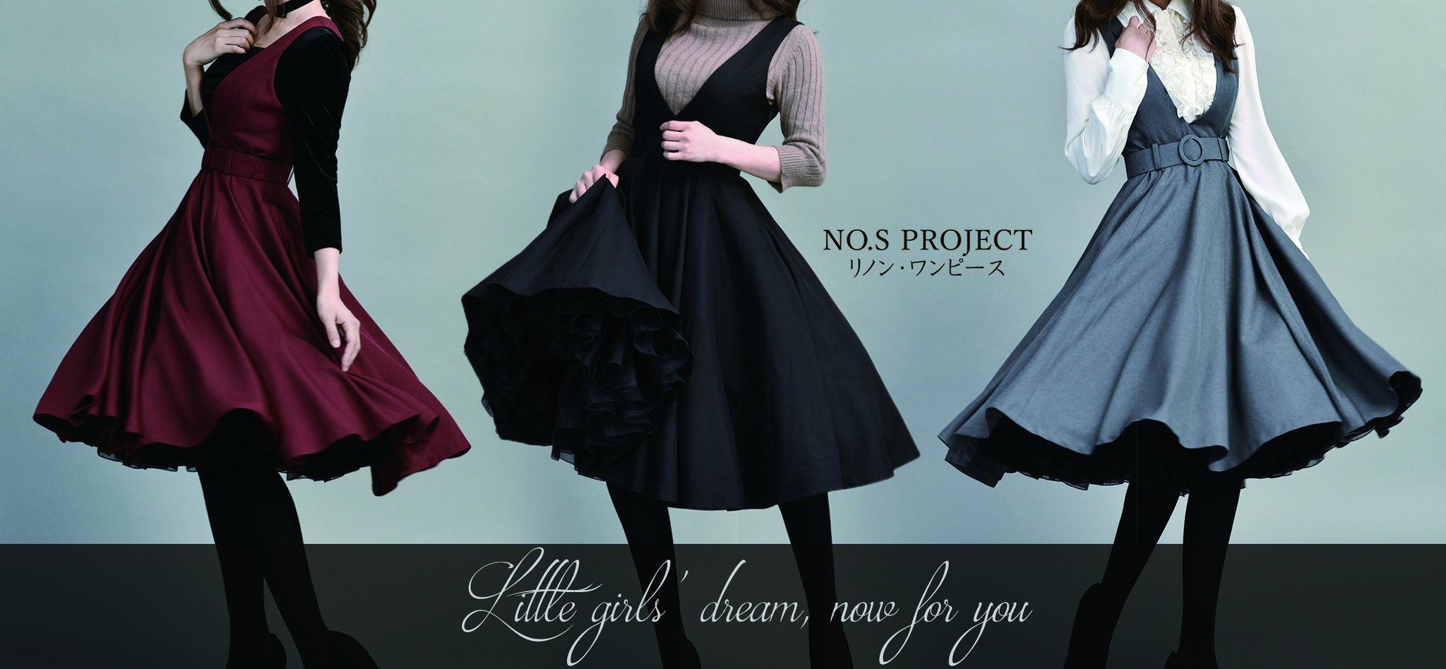 【完売商品】no.s project リノン・ワンピース　ブラック Sサイズ リノン・ワンピース ブラック | NO.S PROJECT