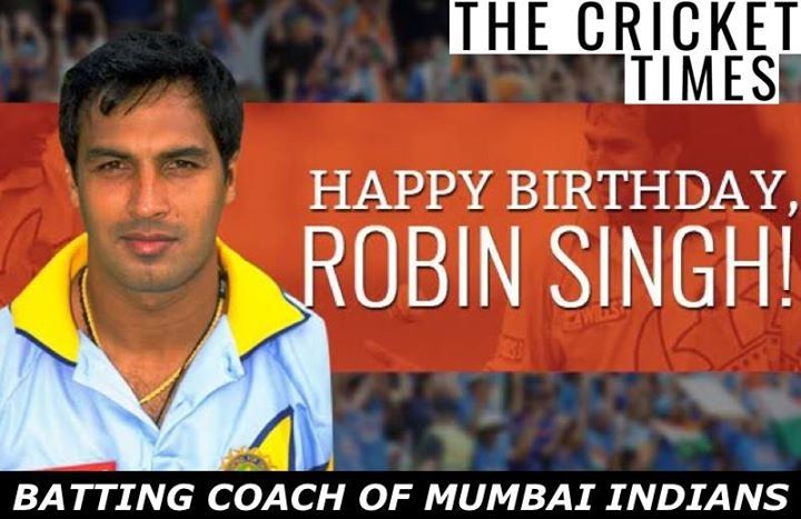 Happy Birthday, Robin Singh  