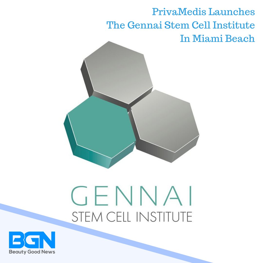 BeautyGoodNews's tweet photo. On September 13, 2018, PrivaMedis, a Miami Beach concierge medical and aesthetics practice will launch the Gennai Stem Cell Institute (GSCI) with the world-renowned, stem cell aesthetics pioneer and plastic surgeon, Dr. Alessandro Gennai.

https://t.co/3MdrEfxdks

|| #beauty https://t.co/FsnNmeyFTG
