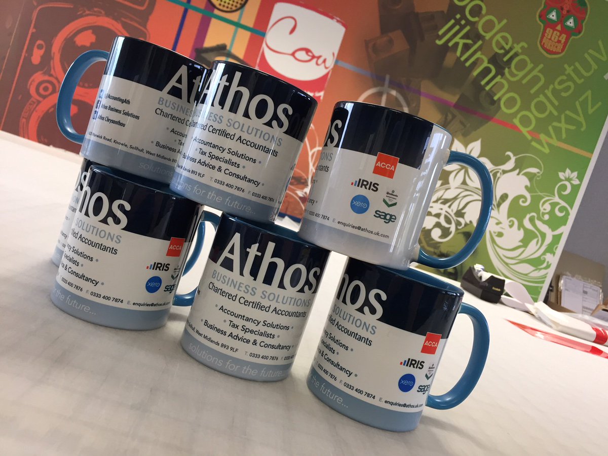 Paper_and_Print's tweet photo. Time for hot drinks! #mugs #promotionalproducts #printing #CoffeeBreak #corporateevents #accountants #Friday #Autumn https://t.co/MPx0zBlewy