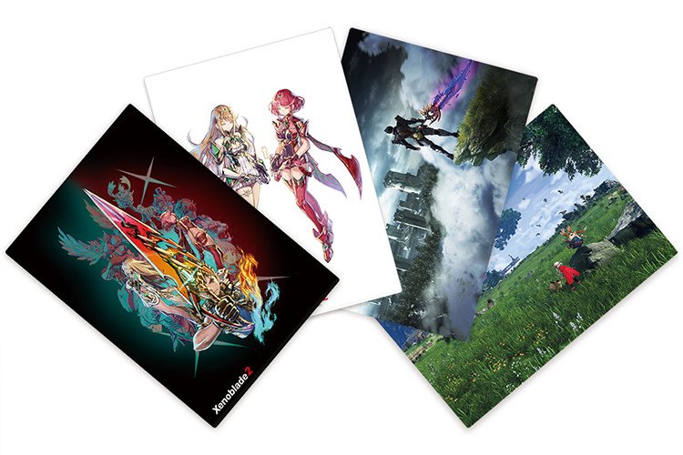高品質】【高品質】ゼノブレイド2 アクリルアートボード キャラクター