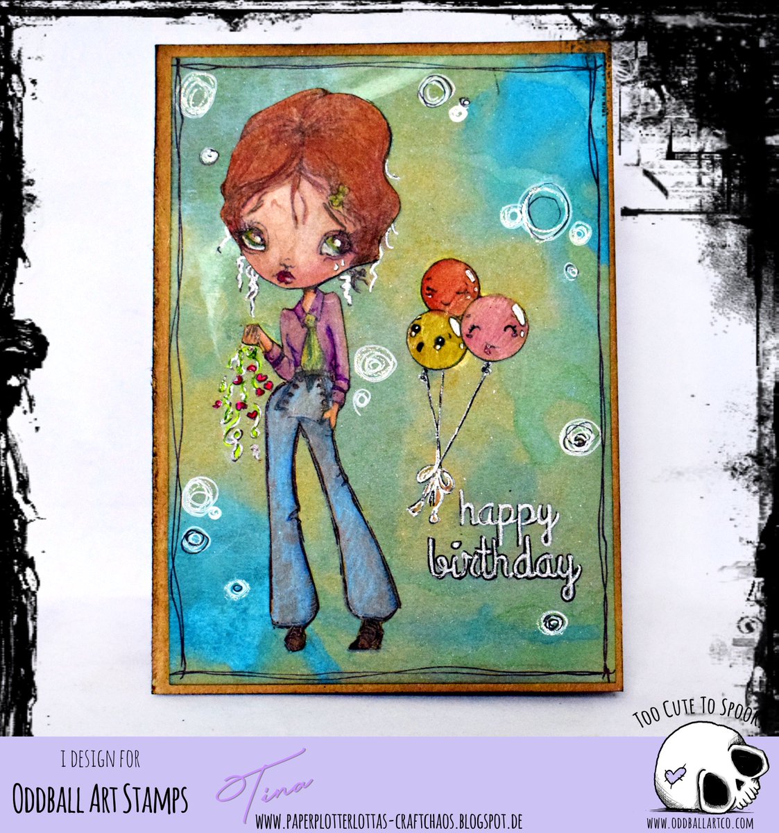 TinaFoecking's tweet photo. #dbalArtStamps #RubberStamp #PattysParty #DiscountCode_DTTINA10 https://t.co/Qs9UvesyZk https://t.co/D82JfJdtMz