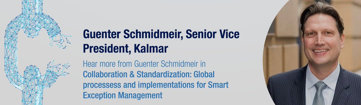 PortTechnology's tweet image. #SPSC18 Guenter Schmidmeir, Senior VP @Kalmarglobal, will join us at the Smart Ports and Supply Chain Technologies Conference 2018
He will moderate fascinating sessions on topics like #Collaboration and #SmartTerminalSolutions
spsc.events
