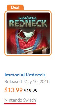 The Immortal released on the Switch eShop