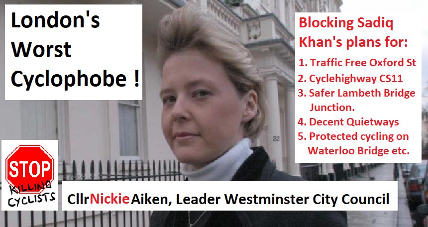 DonnachadhMc's tweet photo. @KestonCabby Yep - Tory @CityWestminster is the council of death.... #Time2Protest Oct 13th @StopKillingCycl https://t.co/l5suH1c8ox
