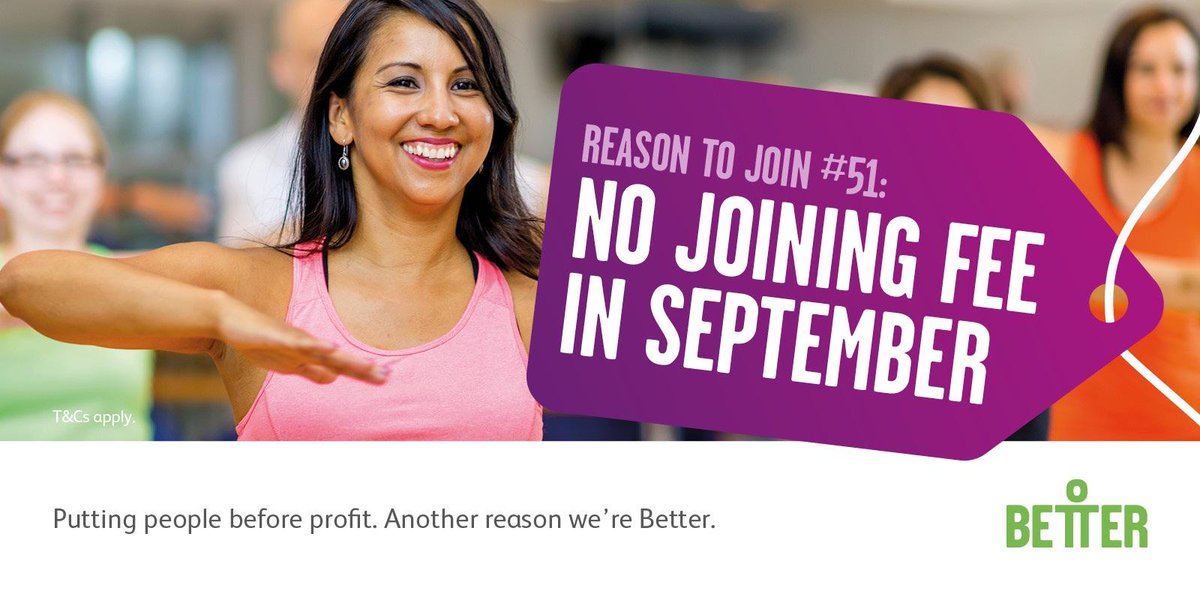 Gosling Sports Park (@goslingleisure) on Twitter photo TODAY is the cheapest day to join PLUS NO JOINING FEE!!!Â
To find out more please email gosling.enquiries@gll.org or visit our website better.org.uk TODAY is the cheapest day to join PLUS NO JOINING FEE!!!Â
To find out more please email gosling.enquiries@gll.org or visit our website better.org.uk