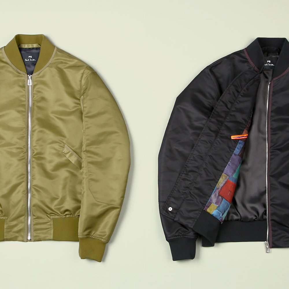 PaulSmith ポールスミス MA-1 ブルゾン リバーシブル ジャケット-