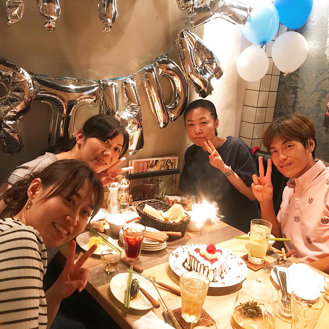 Tefutefu 名駅店 こんにちは Tefutefu 名駅店です ステキなバースデーでした おめでとうございます Tefutefu名駅店 名古屋市中村区名駅3 22 8大東海ビルb1 052 5 2299 Tefutefu 個室 デザート 居酒屋 名駅 ステーキ デート 女子会 合コン