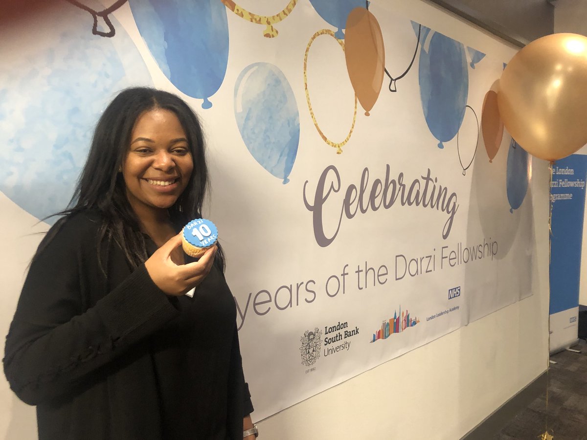Raqueljwilliams's tweet photo. Such an amazing #darzi10 launch yesterday. It was great to hear Lord Darzi talk about #betterhealthandcareforall and the importance of keeping leadership opportunities in the NHS alive. Very inspiring. Excited to start my Darzi journey https://t.co/yS2Ao5nLDk
