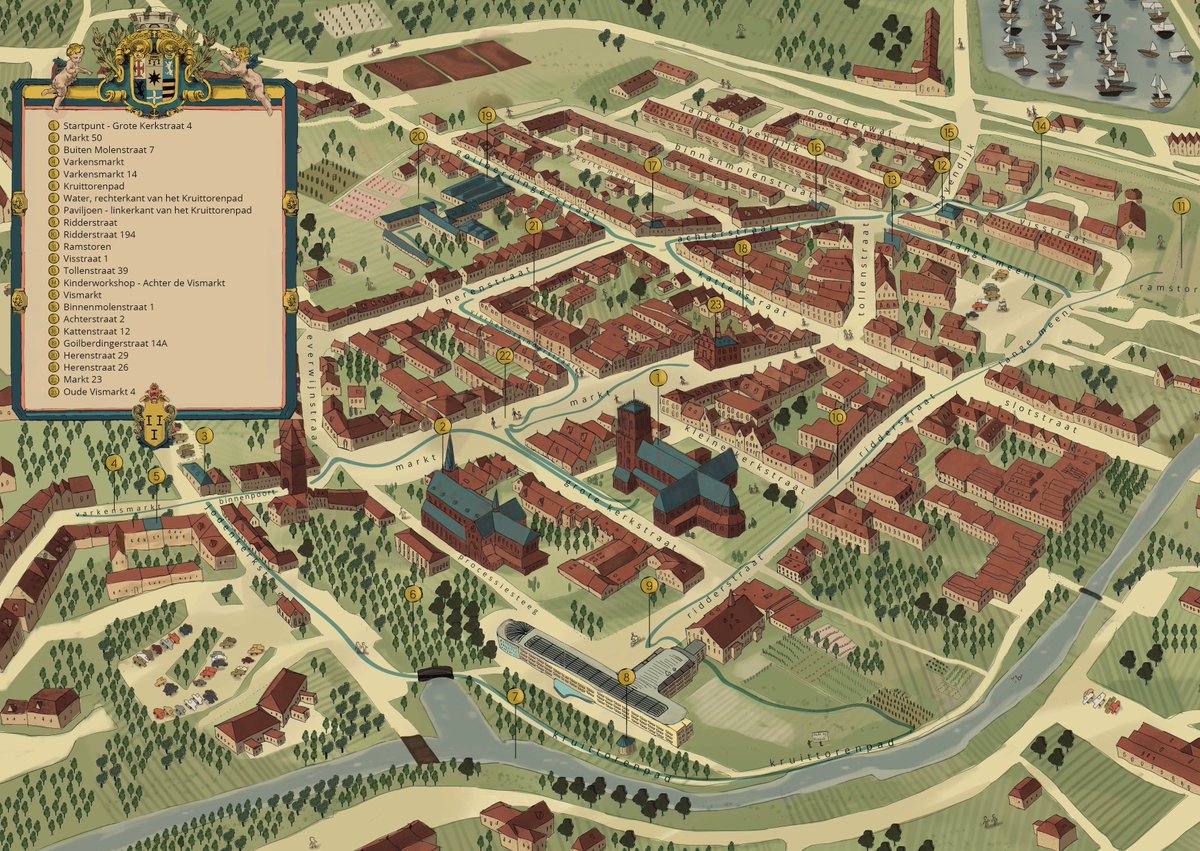 Special voor #lekart18 maakte Tuba Kilic een prachtige plattegrond over de binnenstad van #Culemborg en de locaties waar tijdens het festival kunst te zien is van 28 t/m 30 september : lekart.nl/wp-content/upl… <a href="/Culemborgklopt/">Culemborg Klopt!</a> <a href="/Culemborg700/">Culemborg700</a>