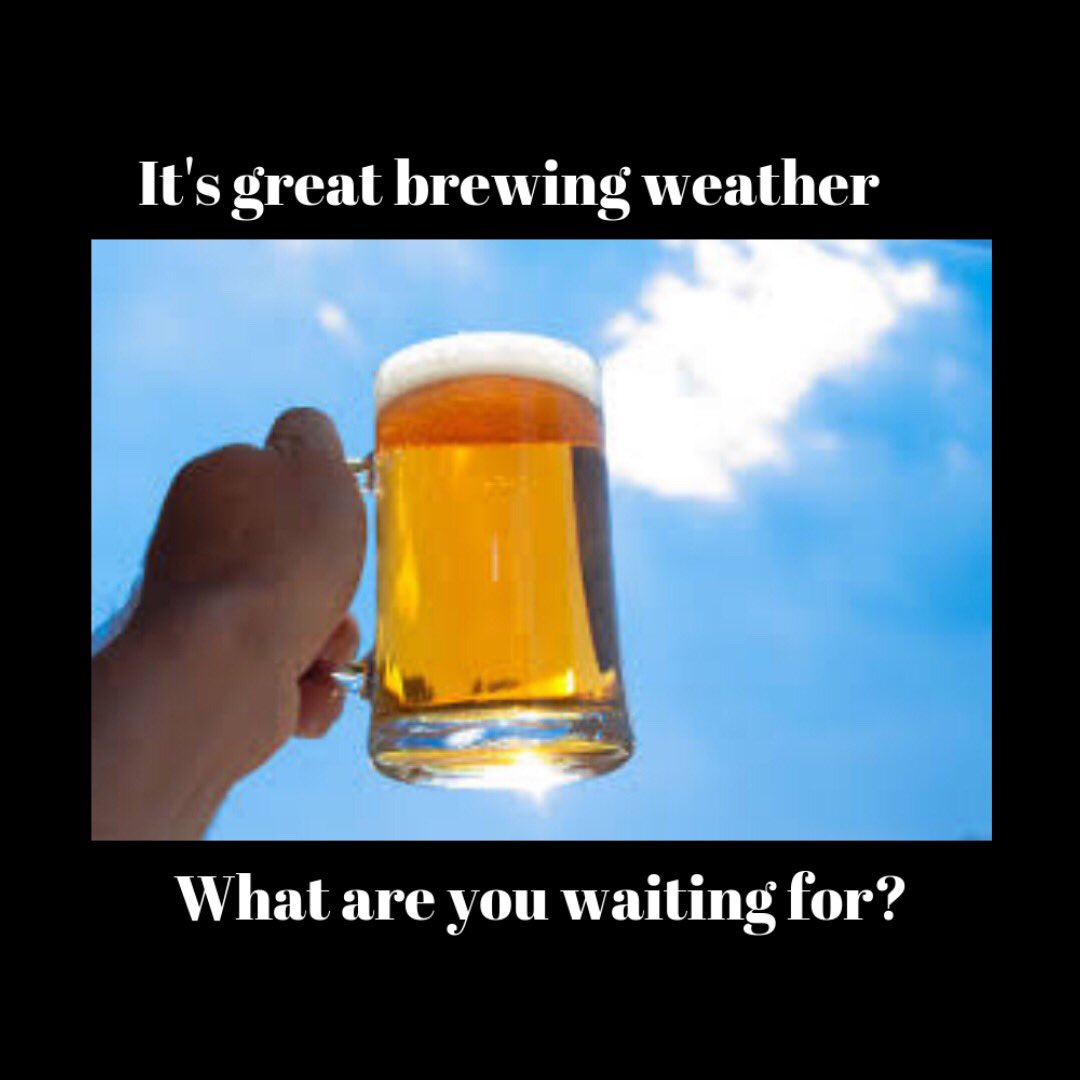 THEBREWSHED1's tweet image. Did you catch that day of spring we had between winter and summer? #sprummer #makeyourown #craftbeer #savemoney #summerbeers #christmasdrinks
