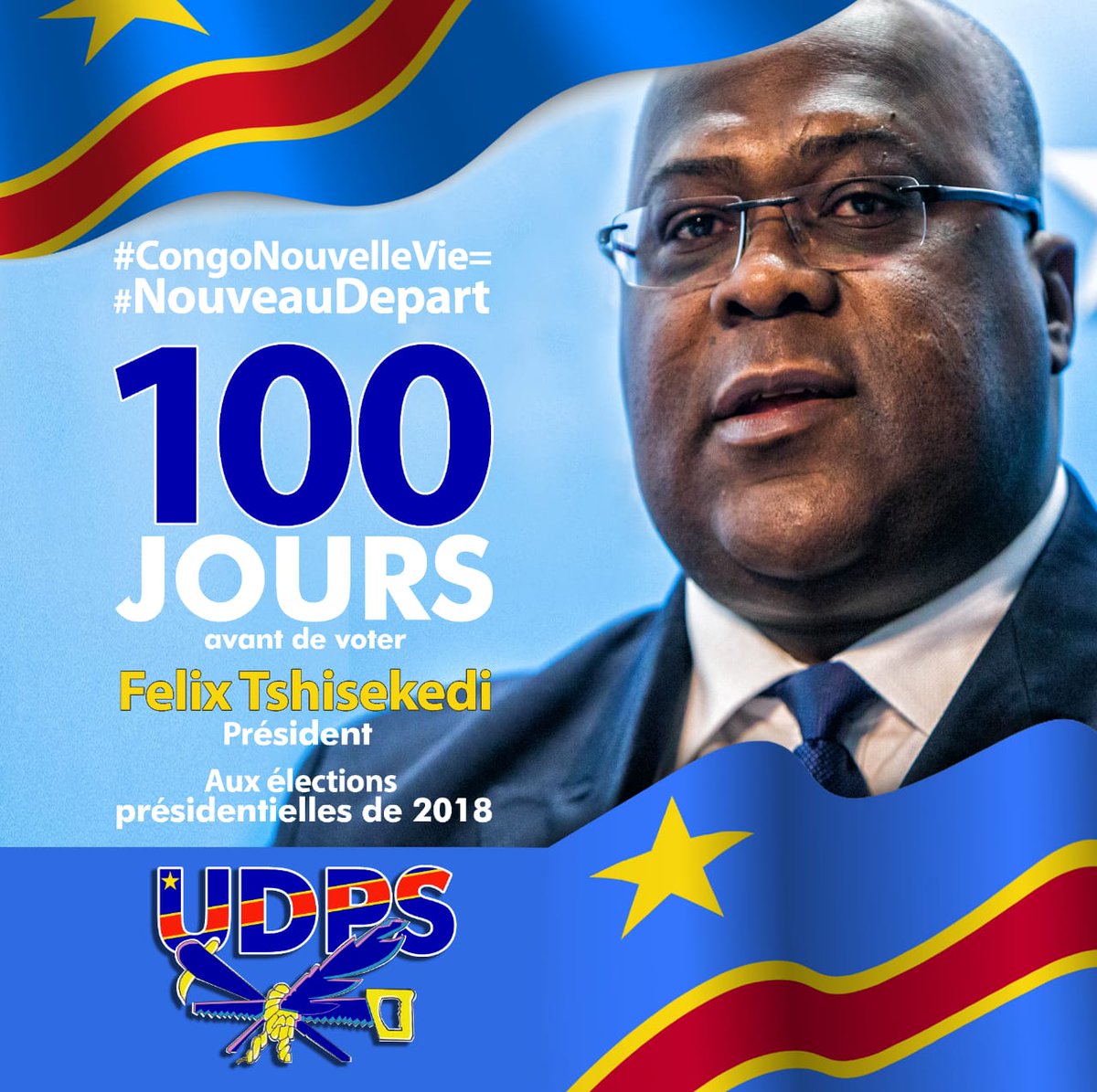 #CongoNouvellevie=
#NouveauDépart
@fatshi13 for president 
Fatshi.org 
Avec le peuple réalisons le rêve d'un nouveau départ.
Peuple d'abord