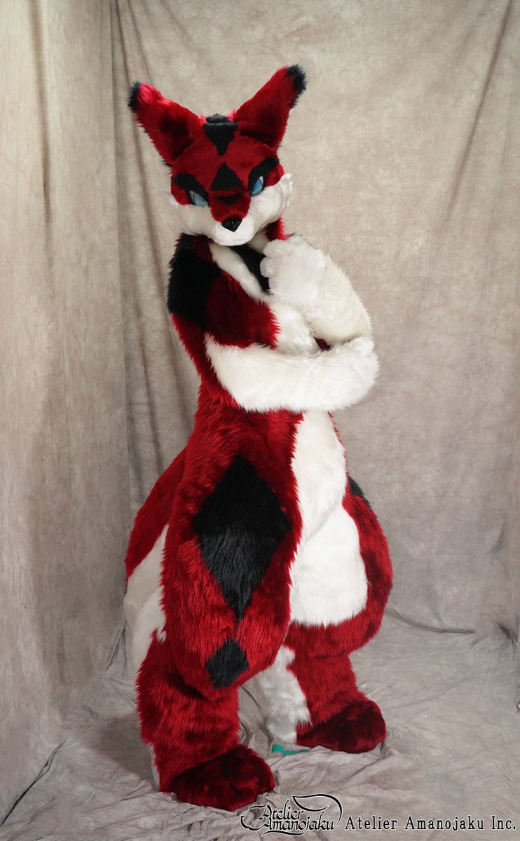 アトリエあまのじゃく制作 ケモノ着ぐるみ 一体型 ファースーツ